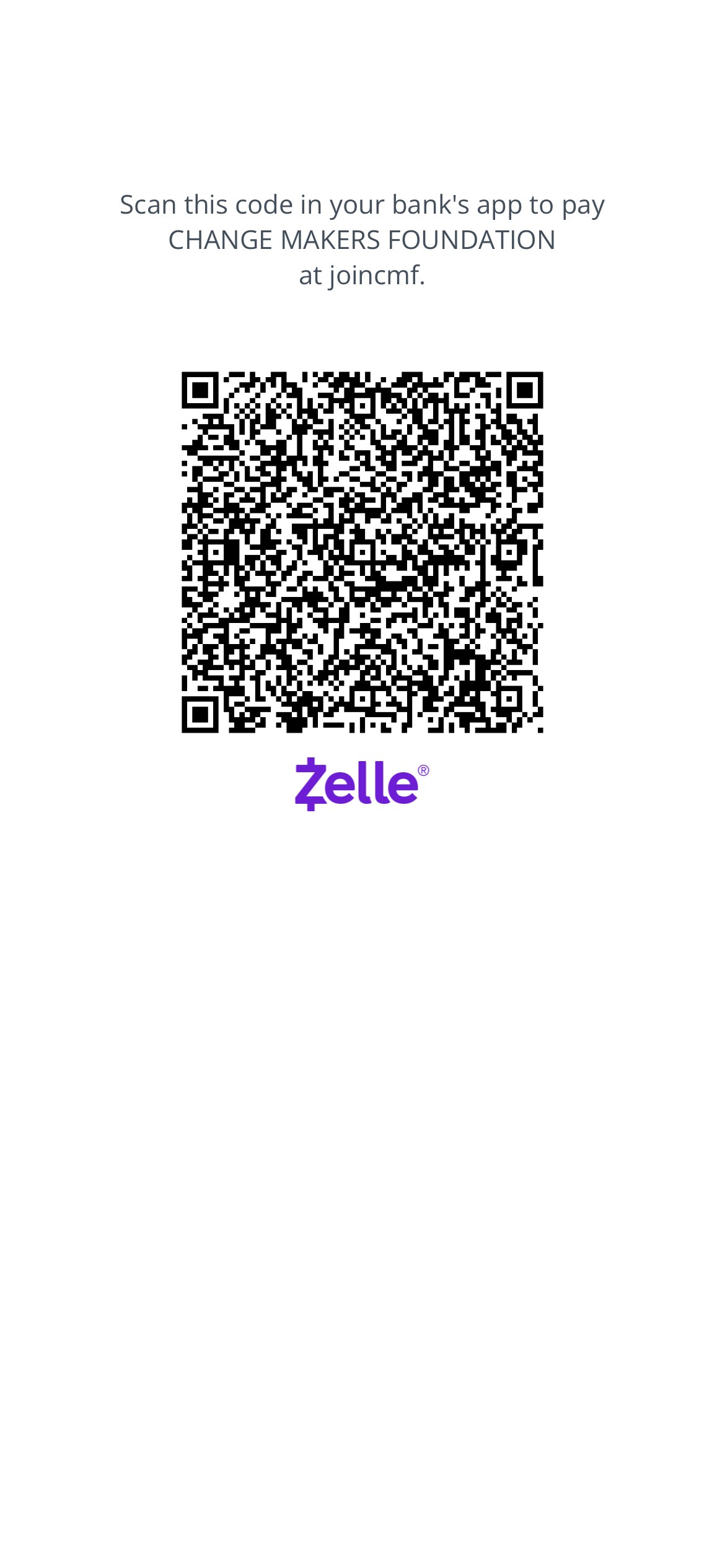 Venmo QR code